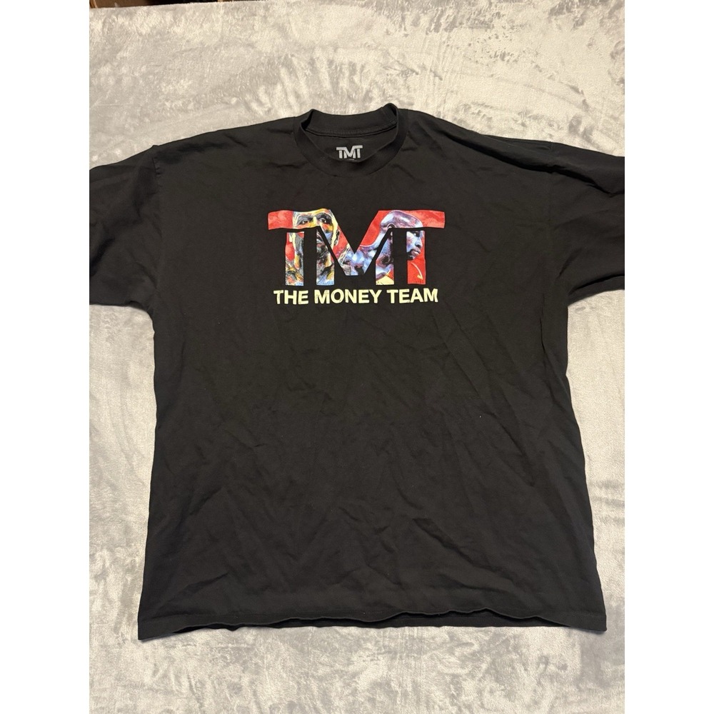 The Money Team TMT T-Shirt Mens 3XL Black Floyd Mayweather Boxing Graphic